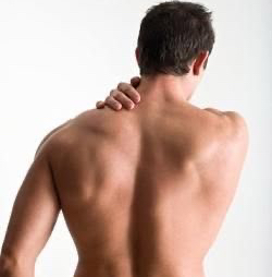 Спина полностью мужская