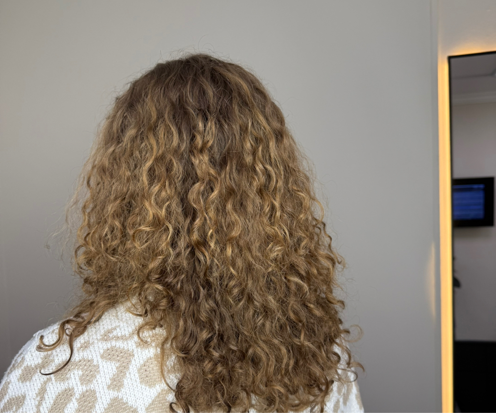 Окудрение волос