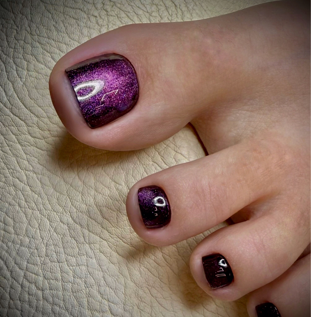 Педикюр (сет снятие + обработка пальчиков)