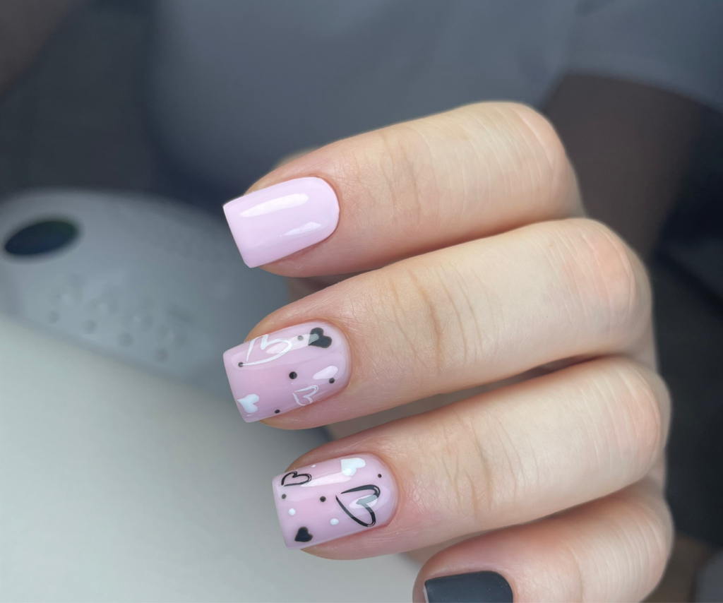 Маникюр + покрытие (короткие ногти)