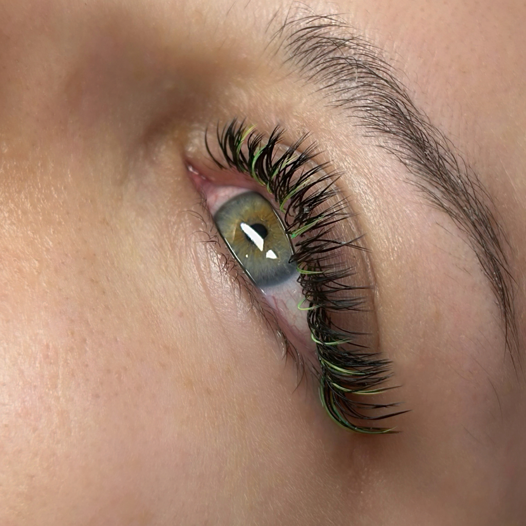 Led наращивание Мокрый эффект 2д