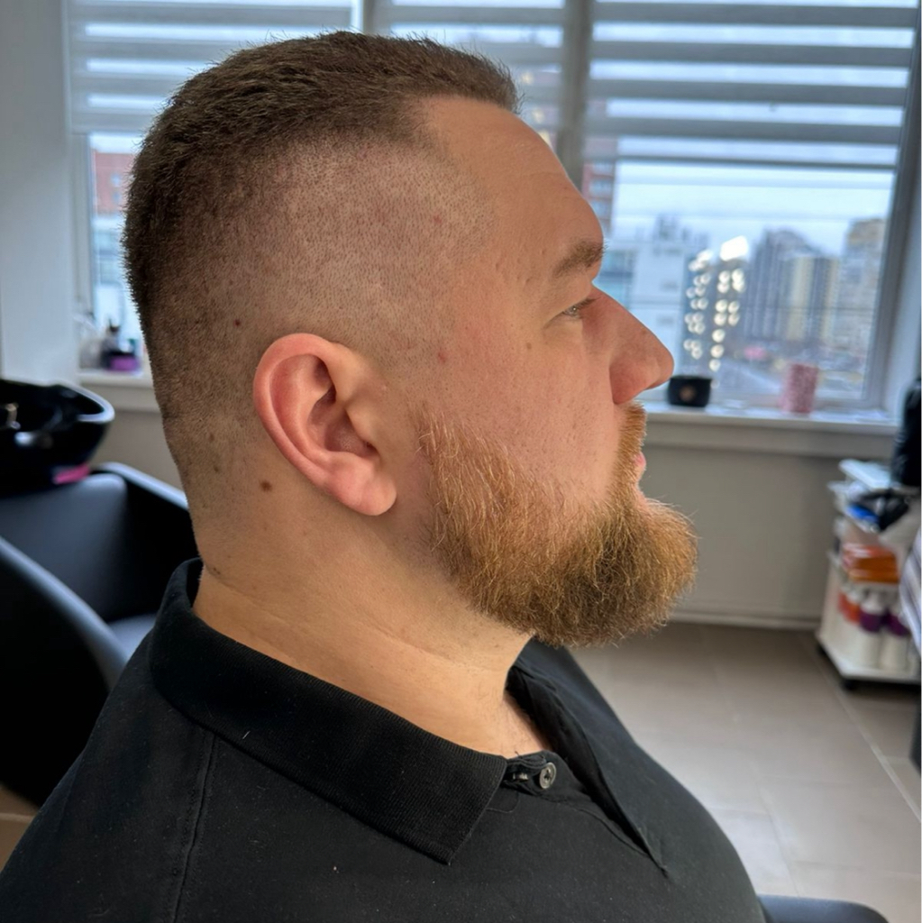 Оформление бороды и усов