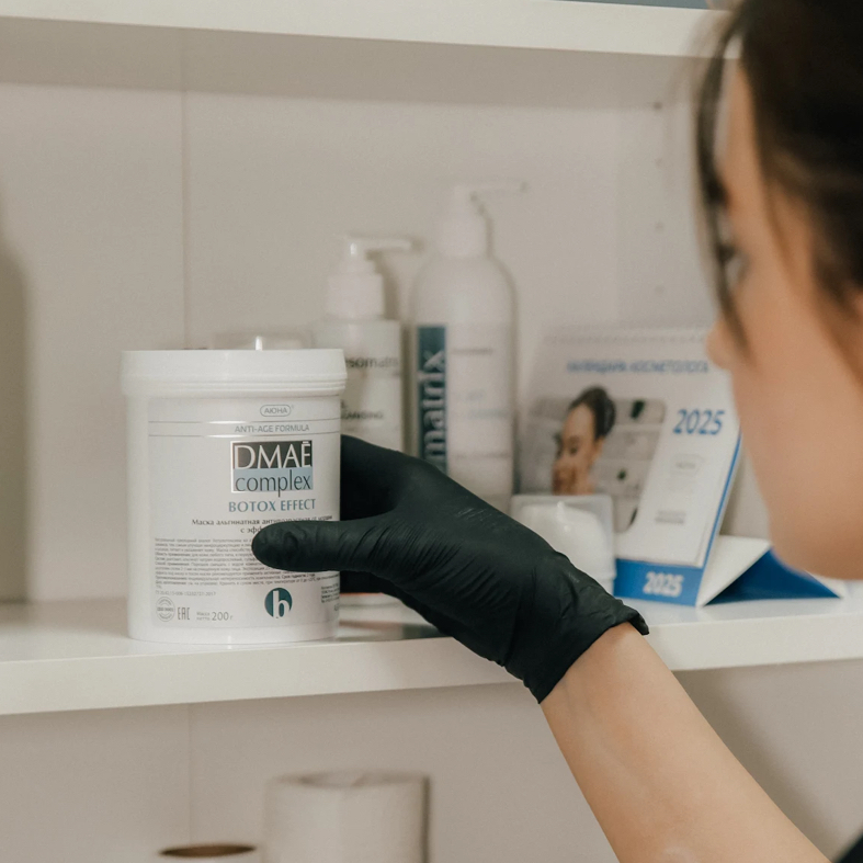 Альгинатная маска (дополнение к массажу лица)