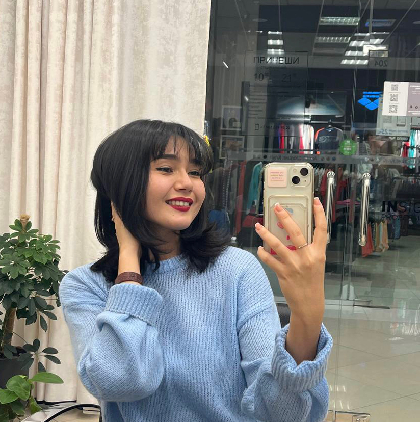 Оформление челки у ТОП-МАСТЕРА