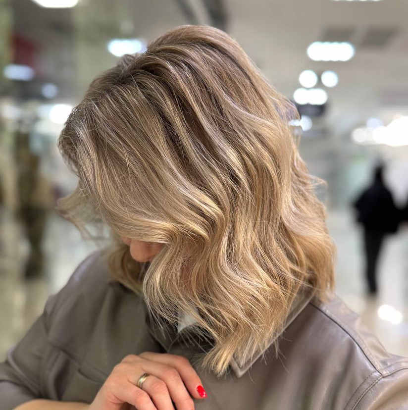 Сложное окрашивание  у ТОП МАСТЕРА (осветление в технике, тонирование, уход)