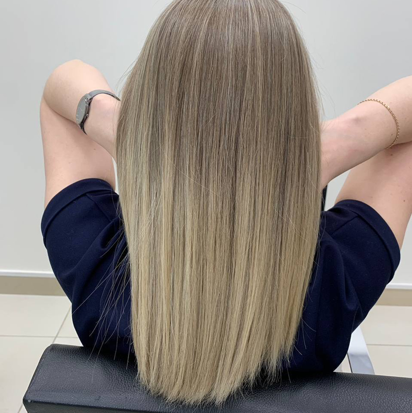 Подравнивание волос