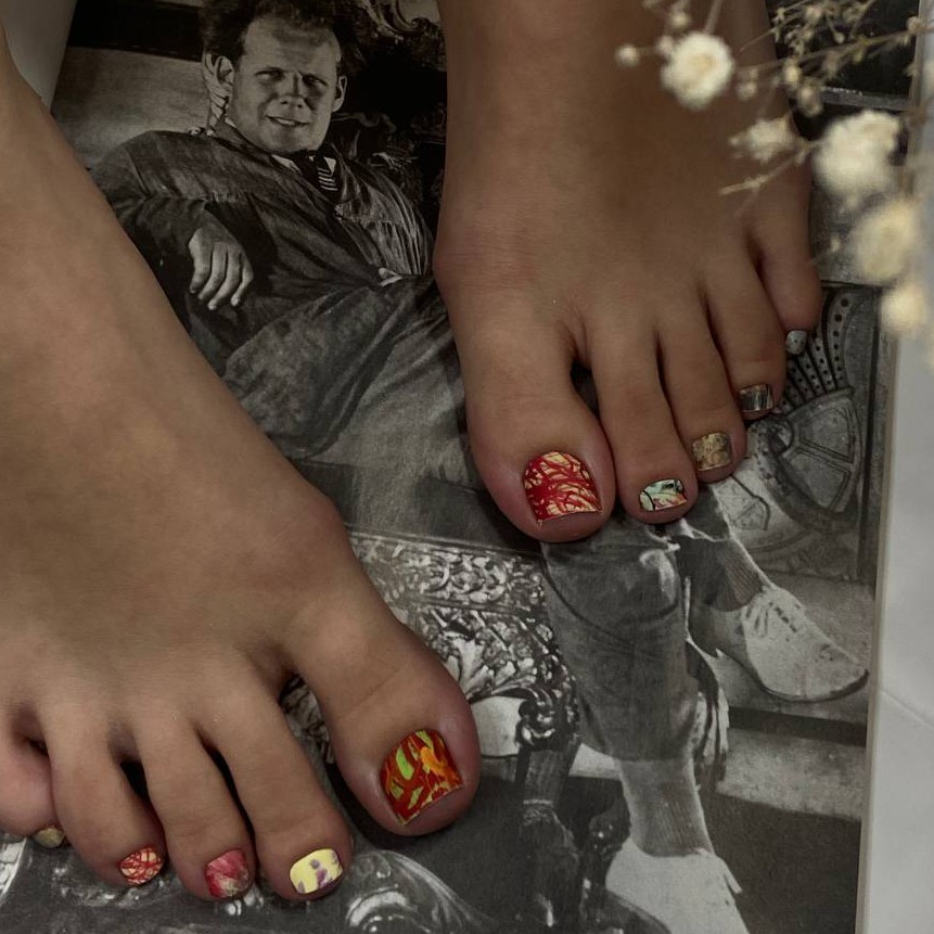 Комплекс 11. SMART-педикюр,покрытие пленки