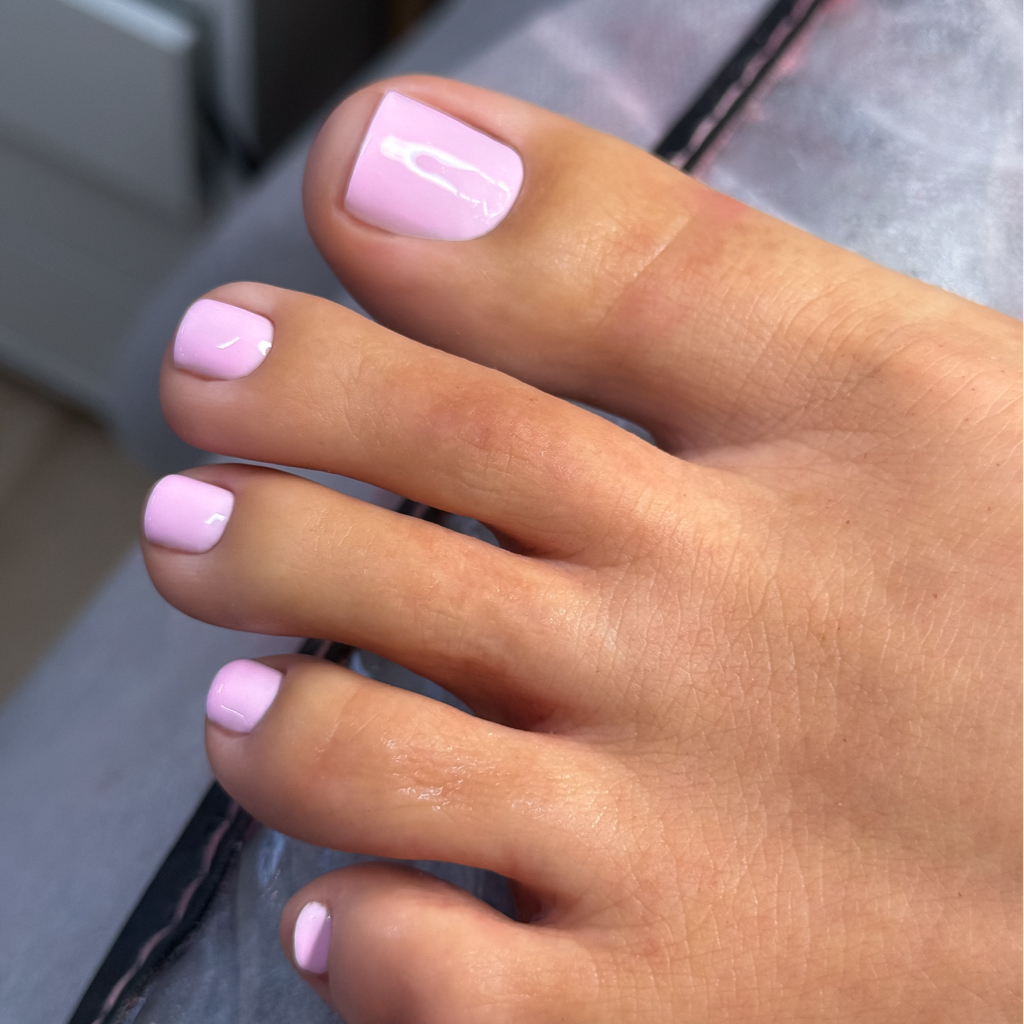 Pedicure + one step gel polish