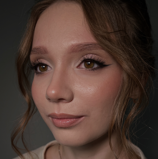 Пробный свадебный образ