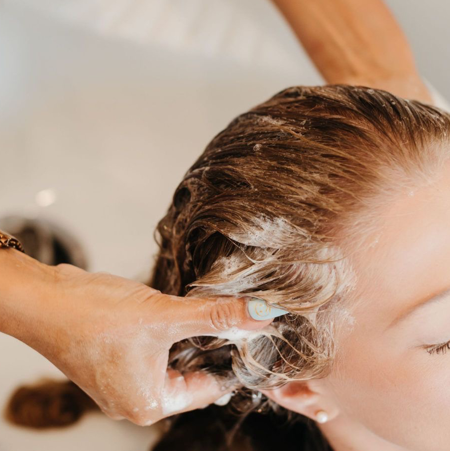 Мытьё  и сушка волос до 30 см