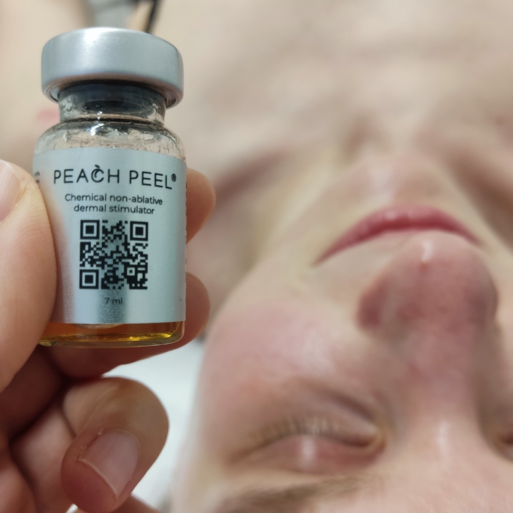 Омолаживающая маска и peach peel  🍑