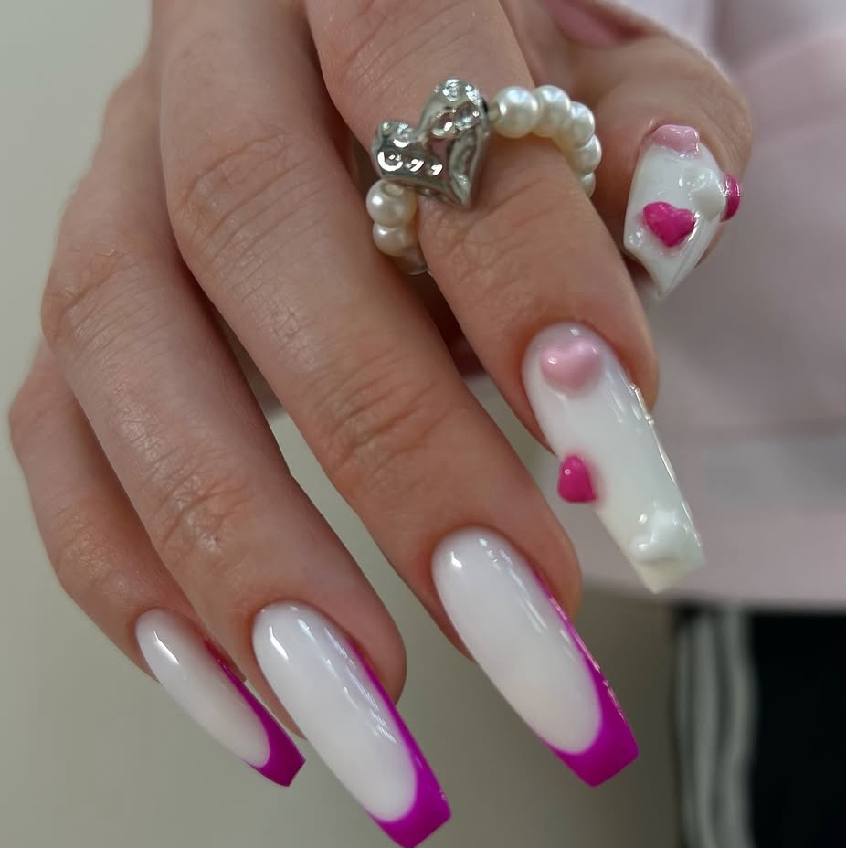 Маникюр + наращивание до 2 длины (свыше 2 размера +150 за деление)