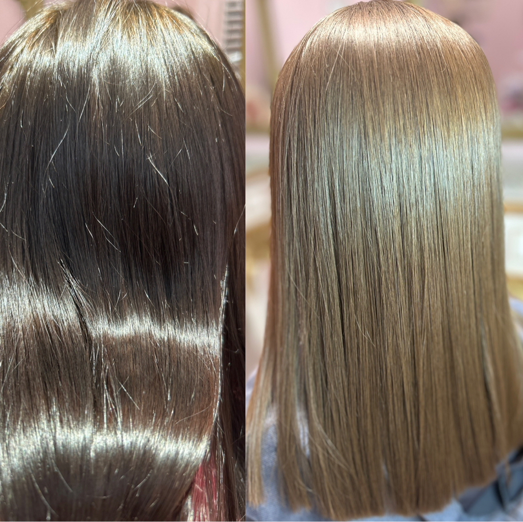 Выход из темного цвета ,сложные техники окрашивания