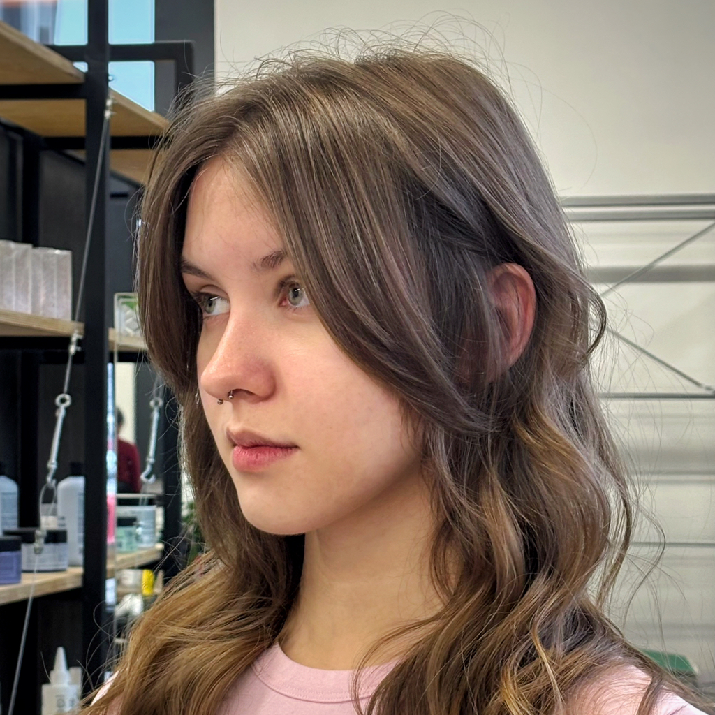 Стрижка чёлки