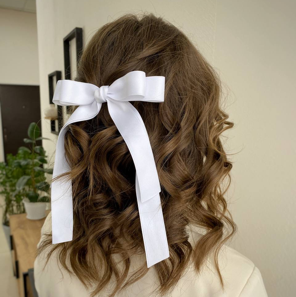 укладка локоны