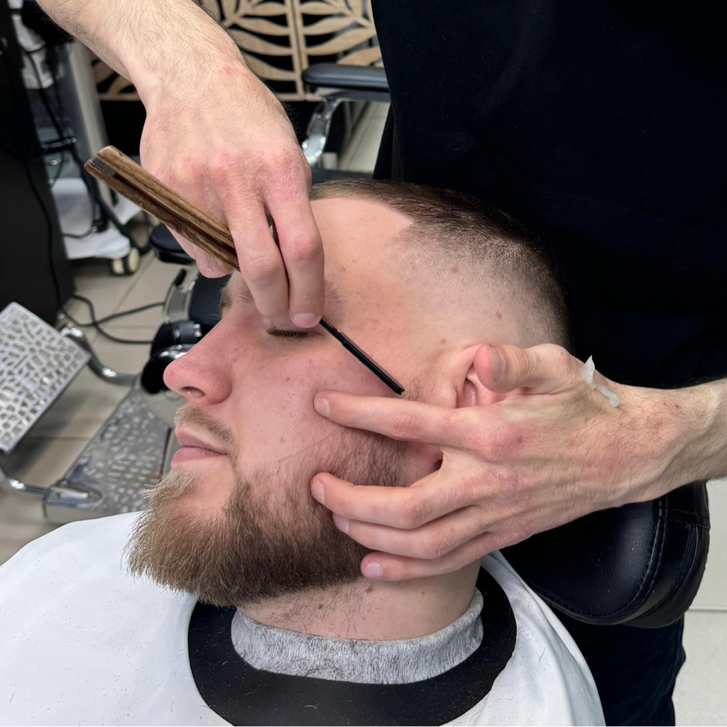 Бритье опасным лезвием