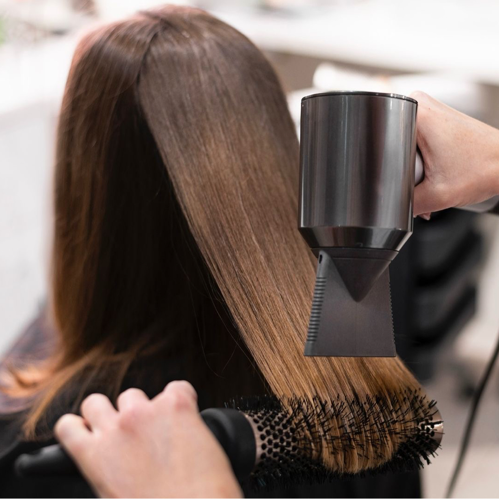 Сушка волос по направлению до 30см