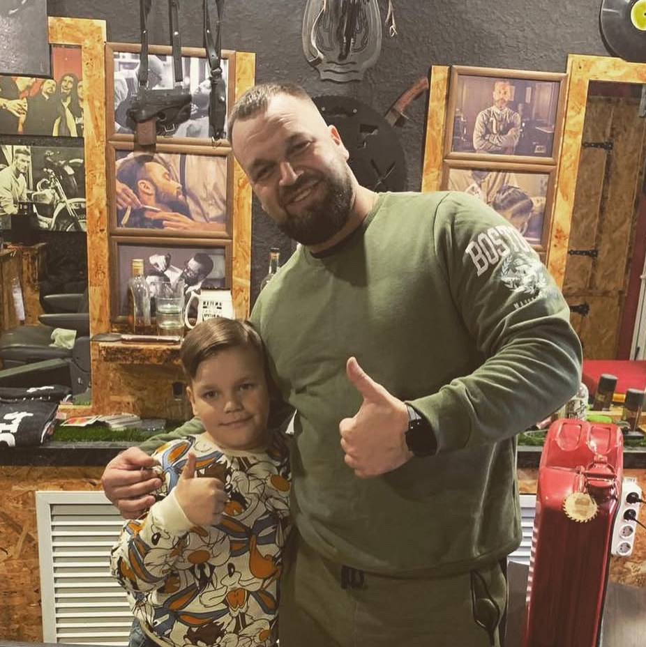 Отец и сын( от 6 до 12 лет)