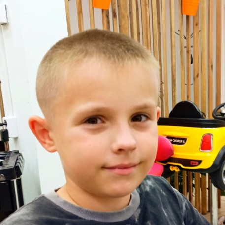 Стрижка 2мя насадками🧑🏼‍🦱 (5/6 - 14 лет)