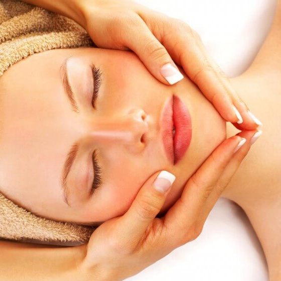 Массаж лица классический (косметический) без ухода за кожей