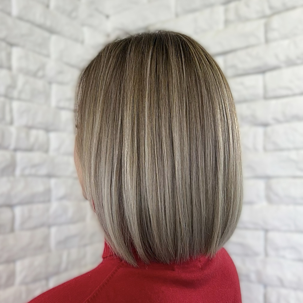 Мелирование средние волосы