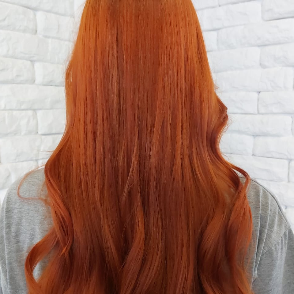 Окрашивание длинные волосы (до лопаток)