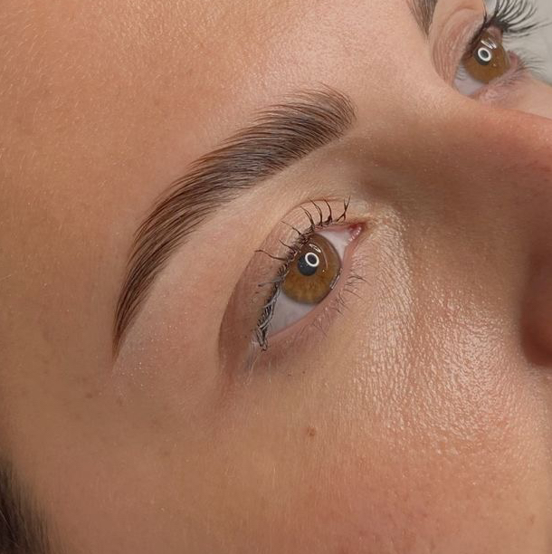 Оформление+окрашивание бровей