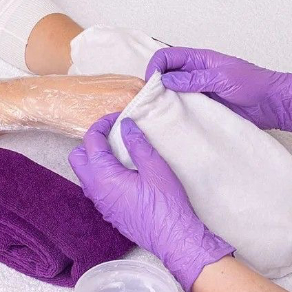 Холодная парафинотерапия рук