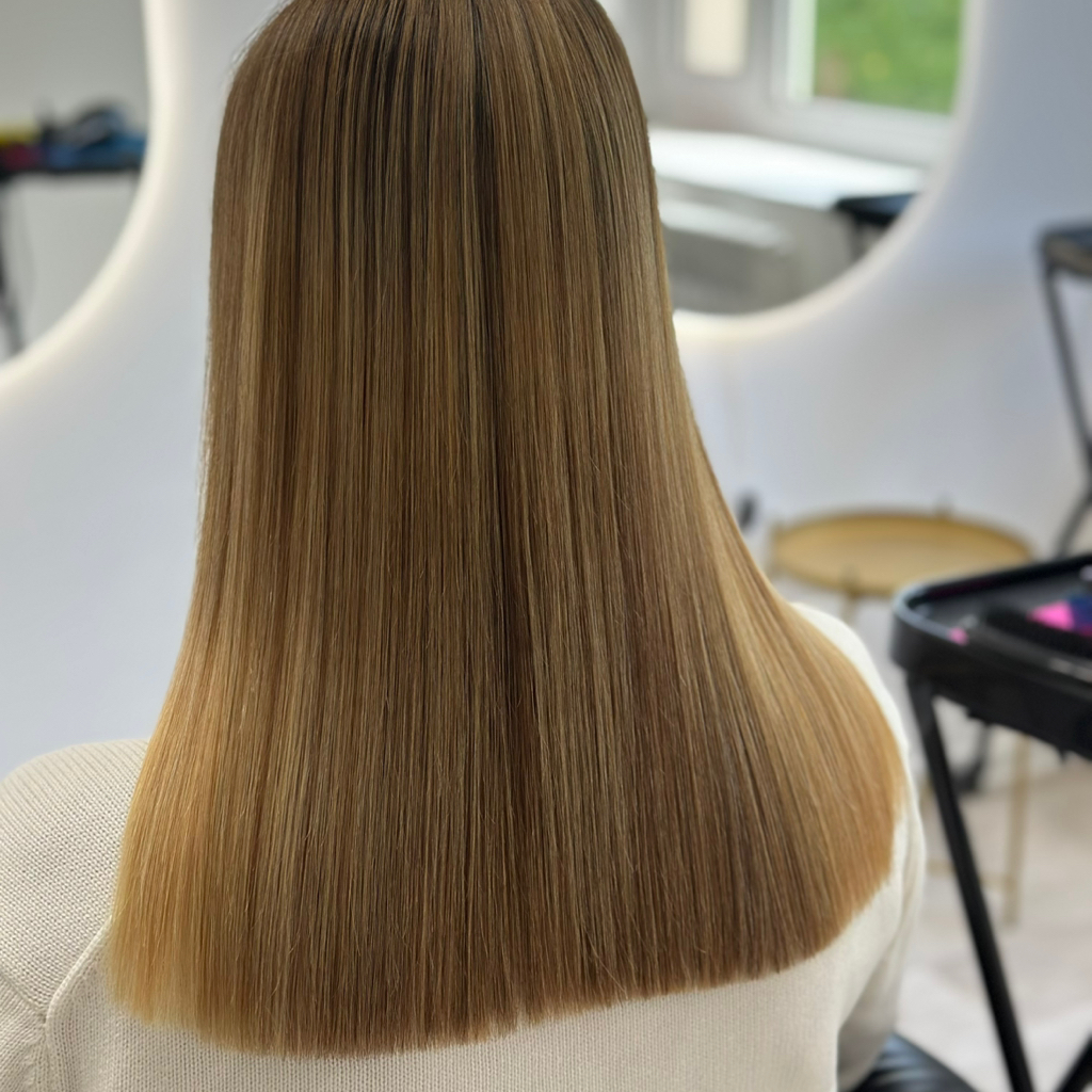 Кератиновое выпрямление