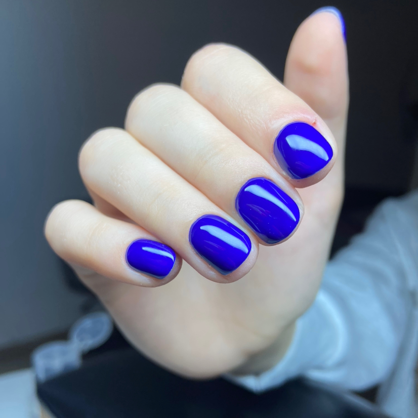 Маникюр с покрытием (под 0, короткие)