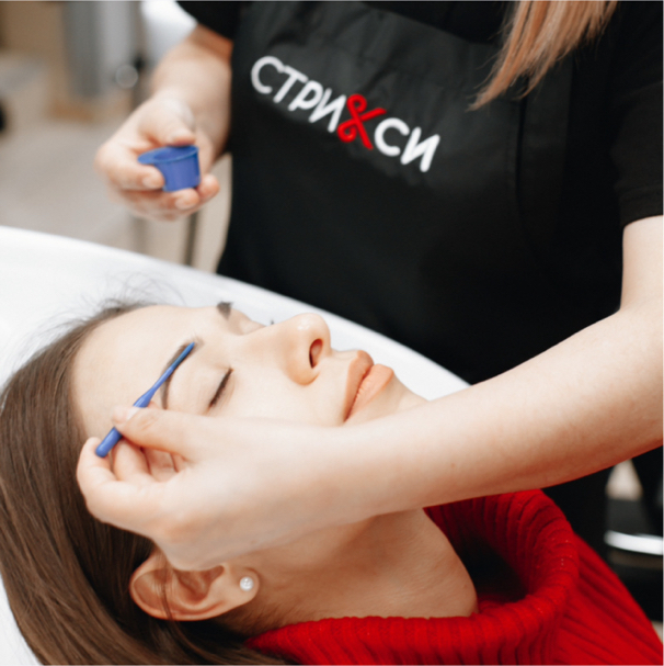 Оформление бровей