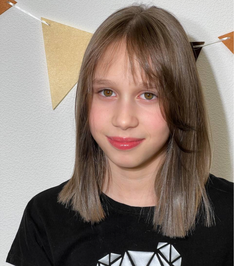 🔸Для Девочки: СТРИЖКА✂️ ЧЕЛКИ [Челка шторка, дугой, косая, прямая ]❗️без мытья