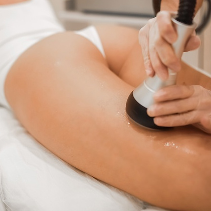 Аппаратный массаж (Турбо / Горячий вакуум) + Антицеллюлитная сыворотка