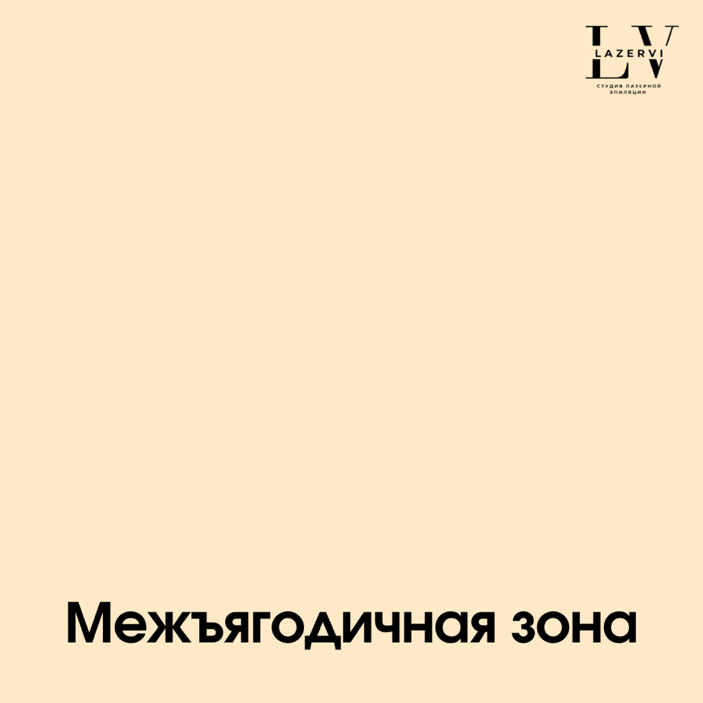 Межъягодичная зона