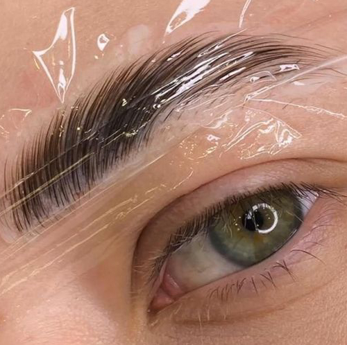 Долговременная укладка бровей