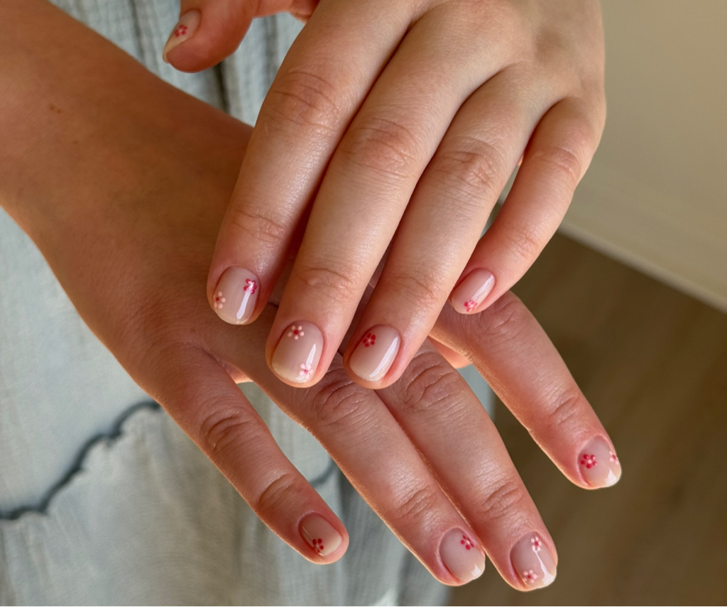 Manicure hard gel + design