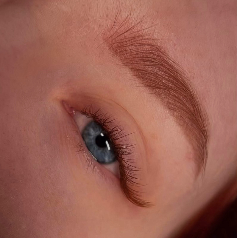 наращивание ресниц 1D (классика)