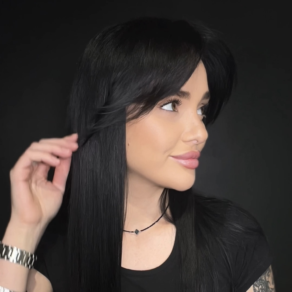 Стрижка челки