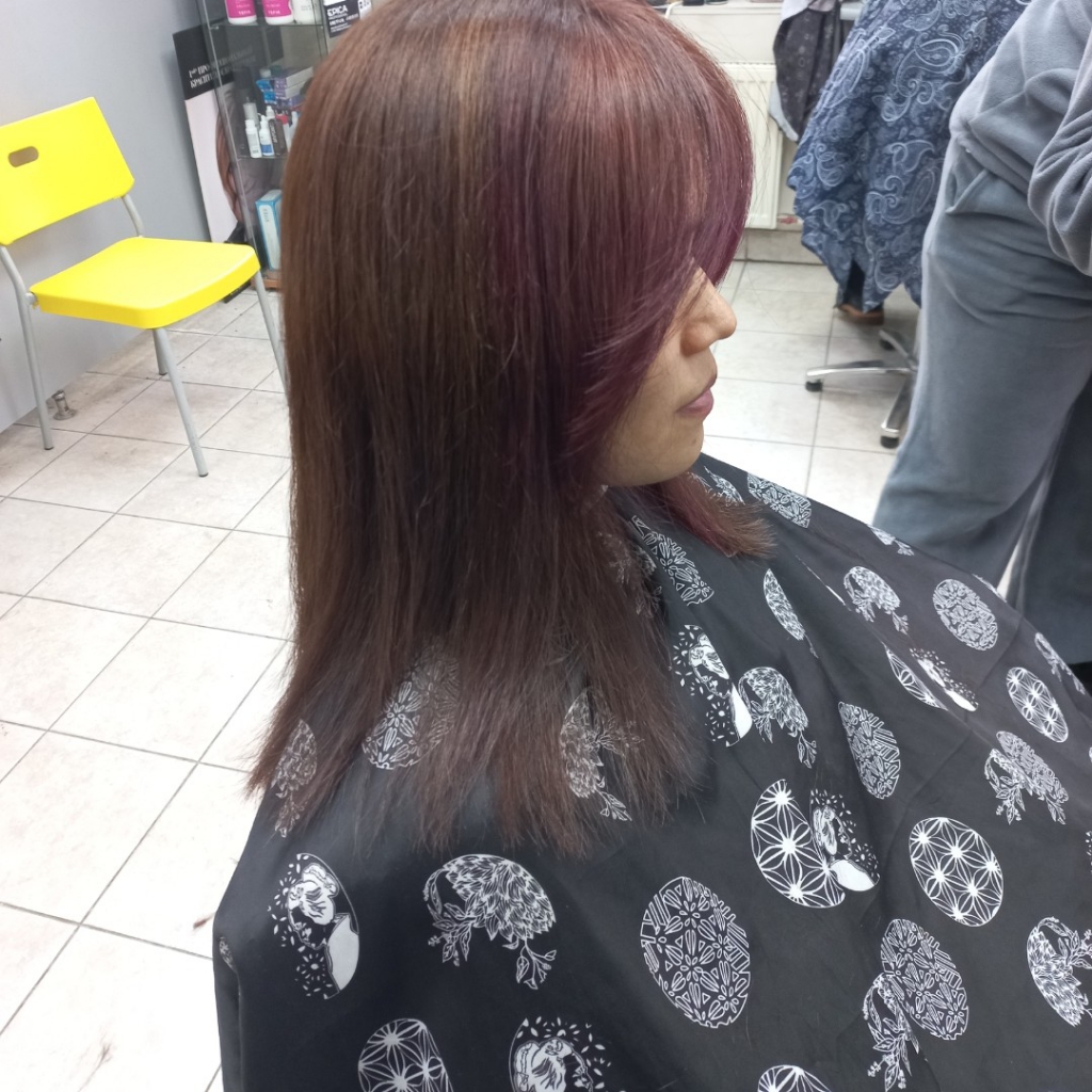 стрижка на длинные волосы