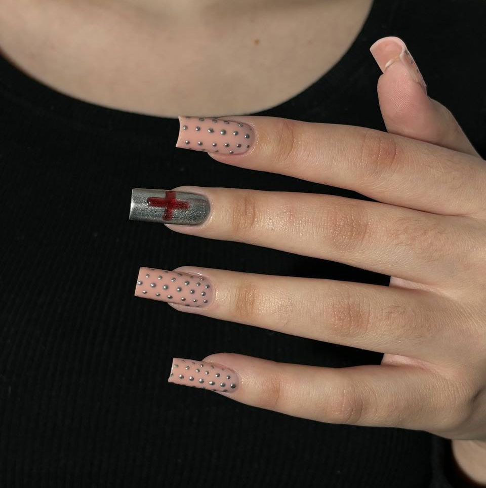 Маникюр с покрытием+дизайн