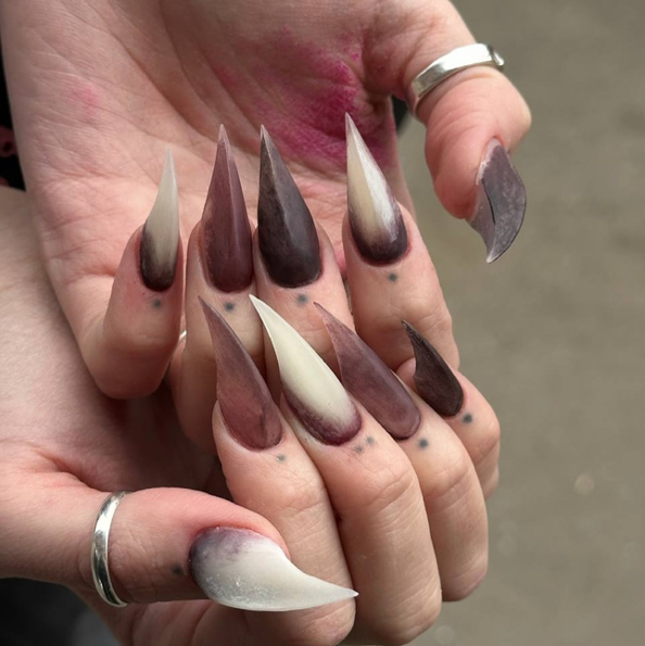 Наращивание когтей с любым дизайном