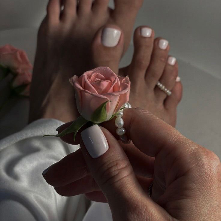 Комплекс маникюр+педикюр полный с покрытием