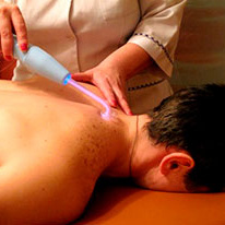 Дарсонвализация спины