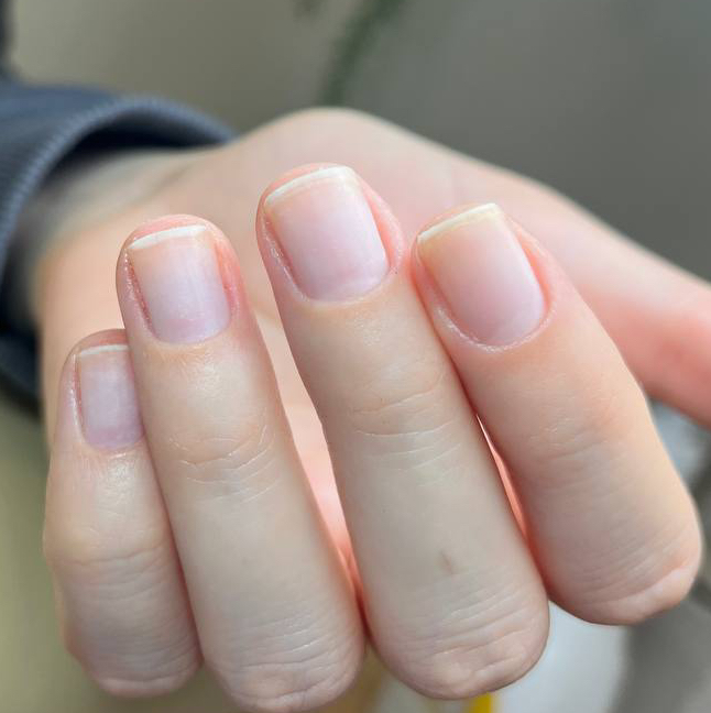 Снятие + маникюр без покрытия