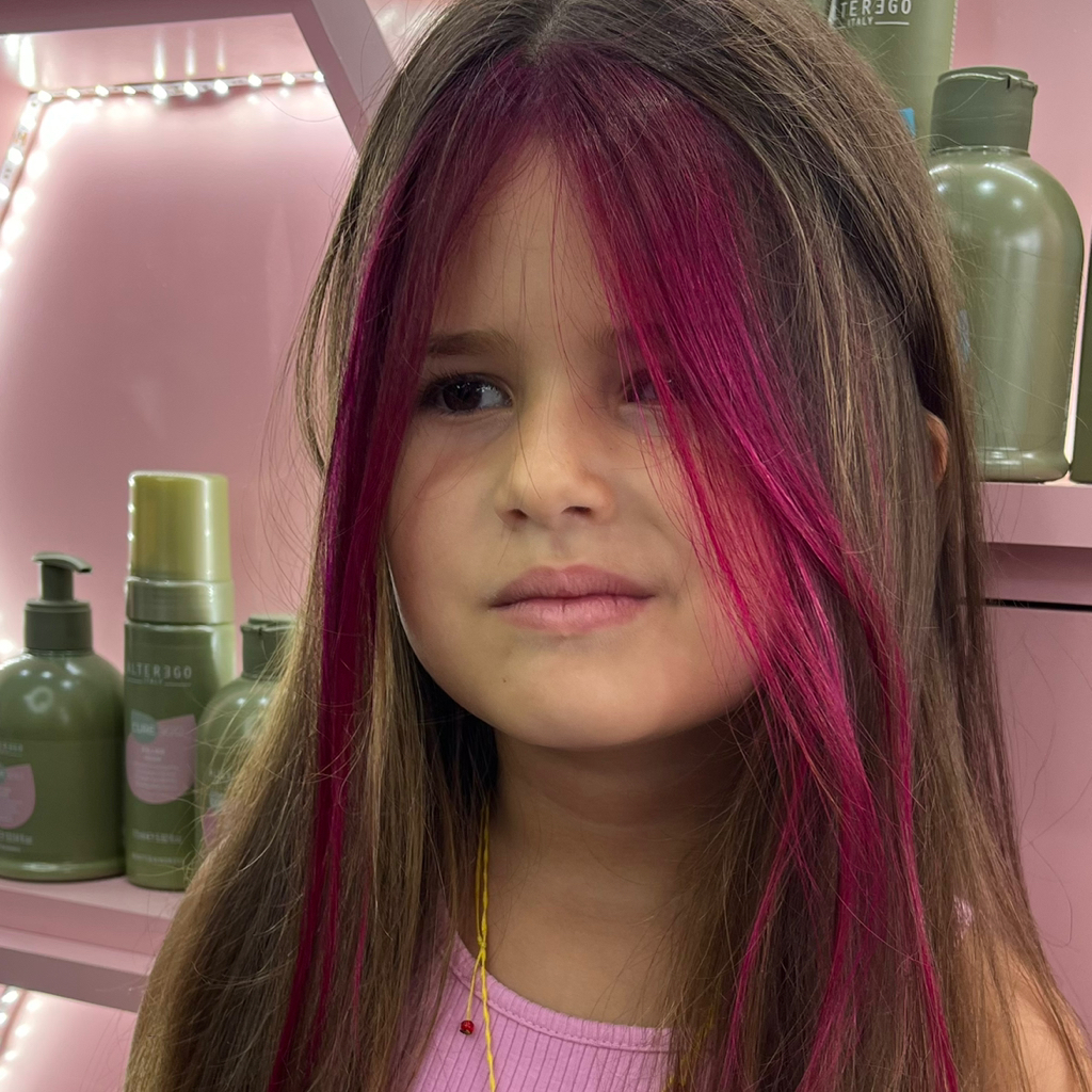 Цветное Окрашивание Пряди/ Renkli Tutam/ Colored Hair Strand