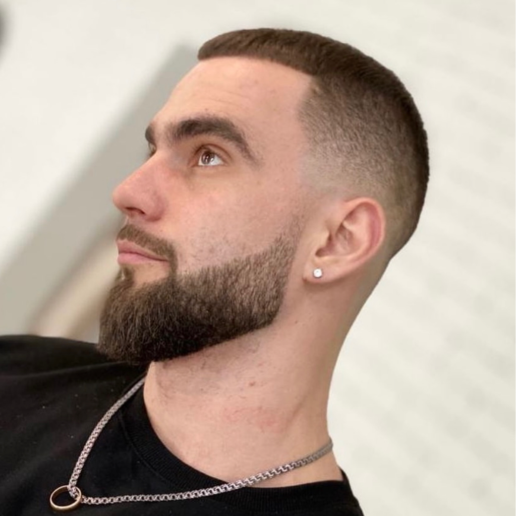 Комплекс: стрижка + борода 
Comple:  Men’s haircat + beard desing