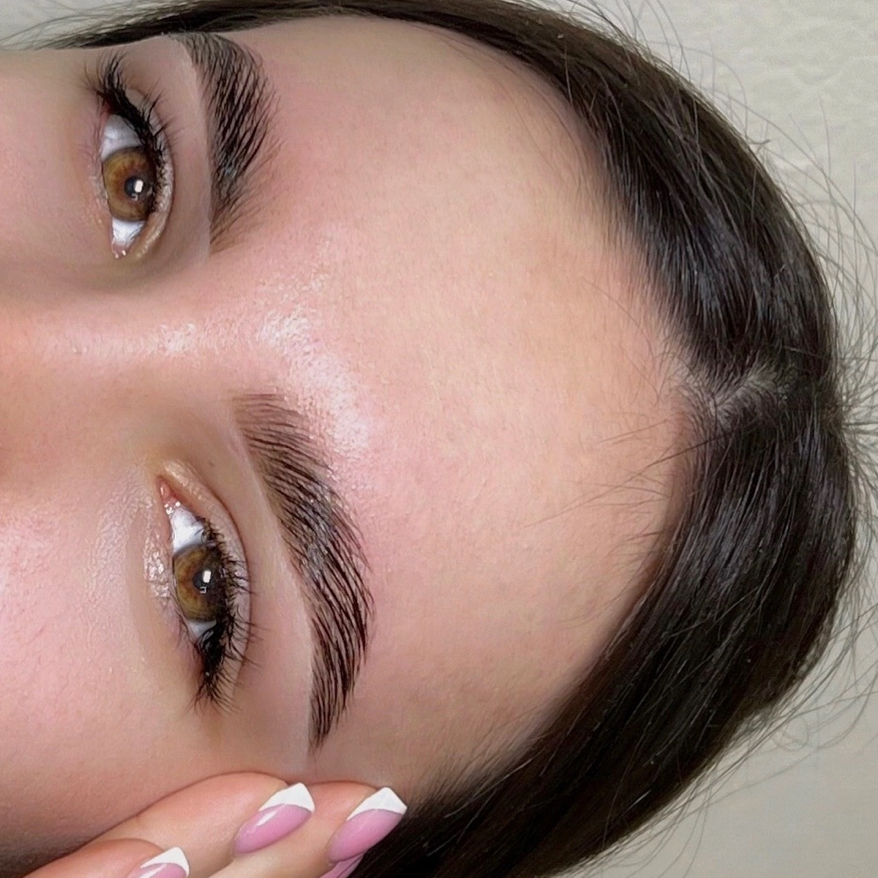 Долговременная укладка+коррекция + окрашивание