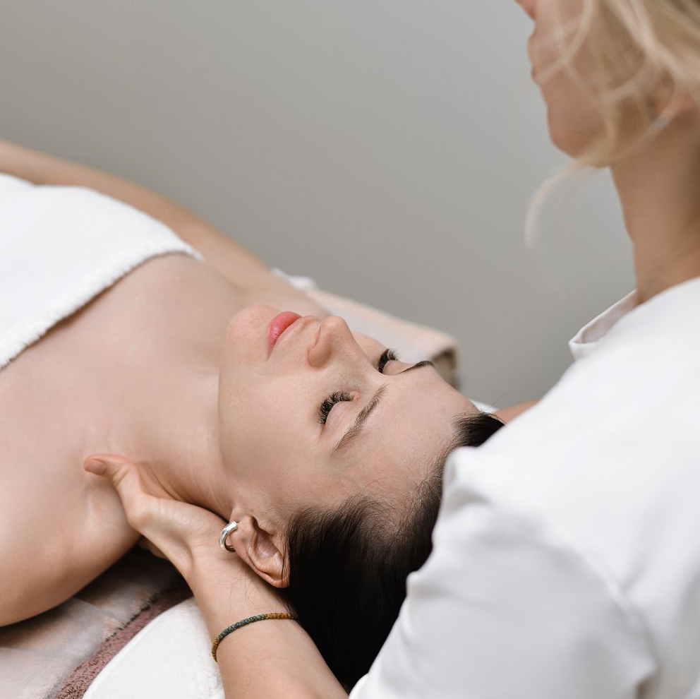 Массаж лица + микротоки