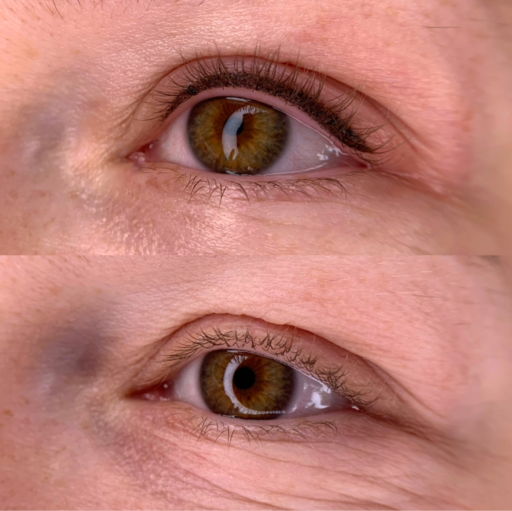 Перманентный макияж век - межресничка