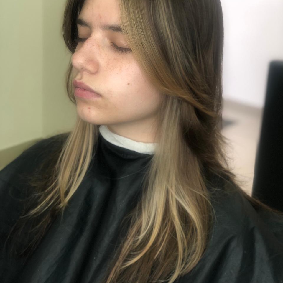 Укладка феном «брашинг»